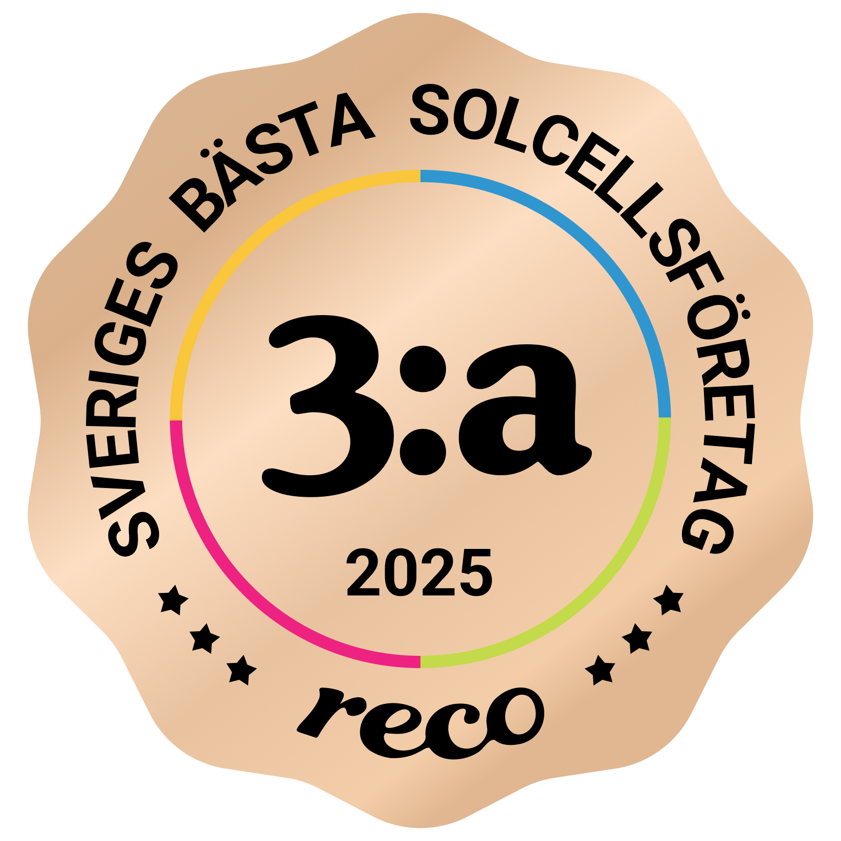 Bagde - Best in Sweden - Solcellsföretag - Third