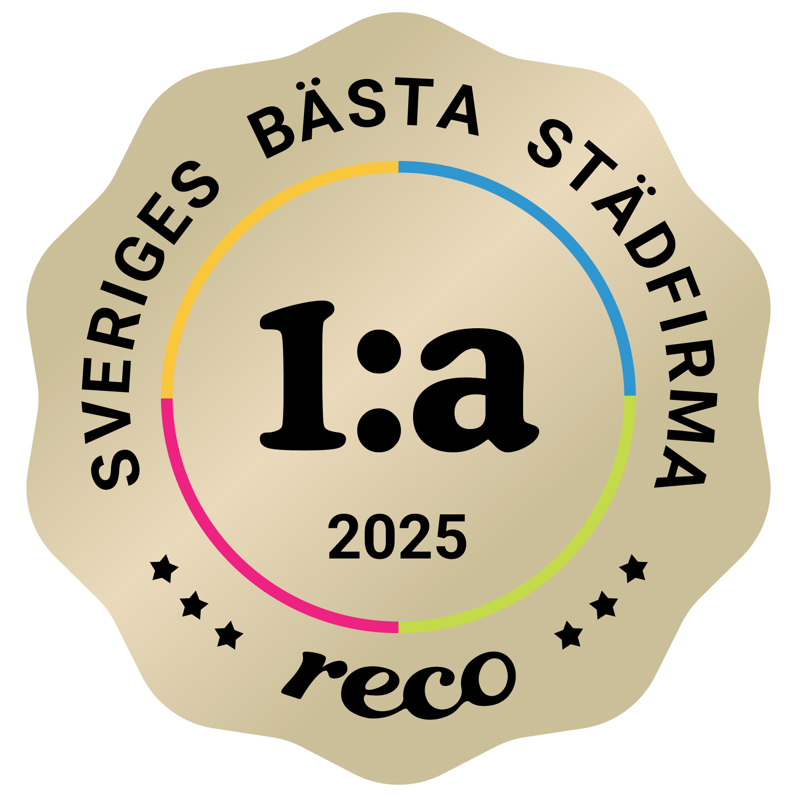 Bagde - Best in Sweden - Städfirma - First-1