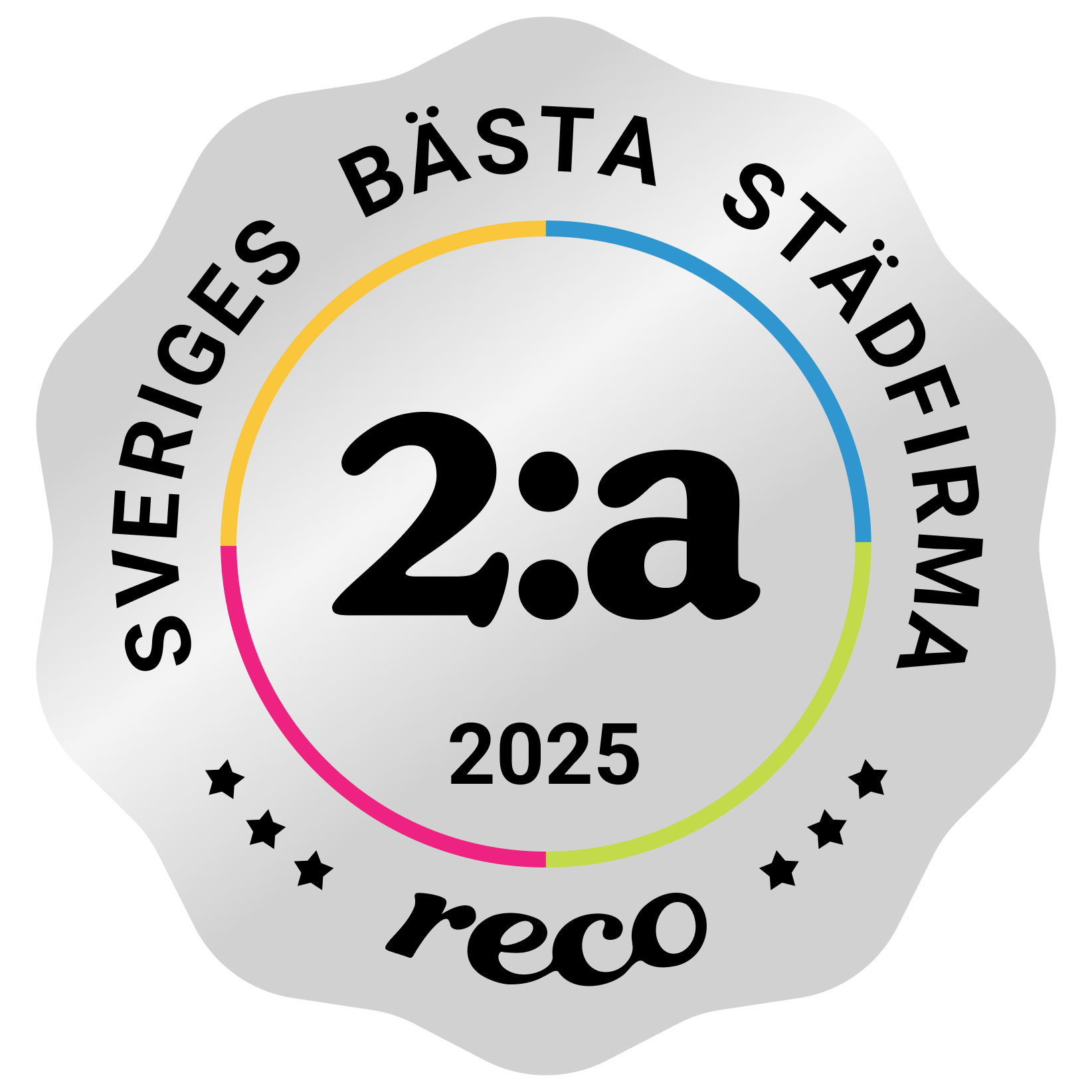 Bagde - Best in Sweden - Städfirma - Second