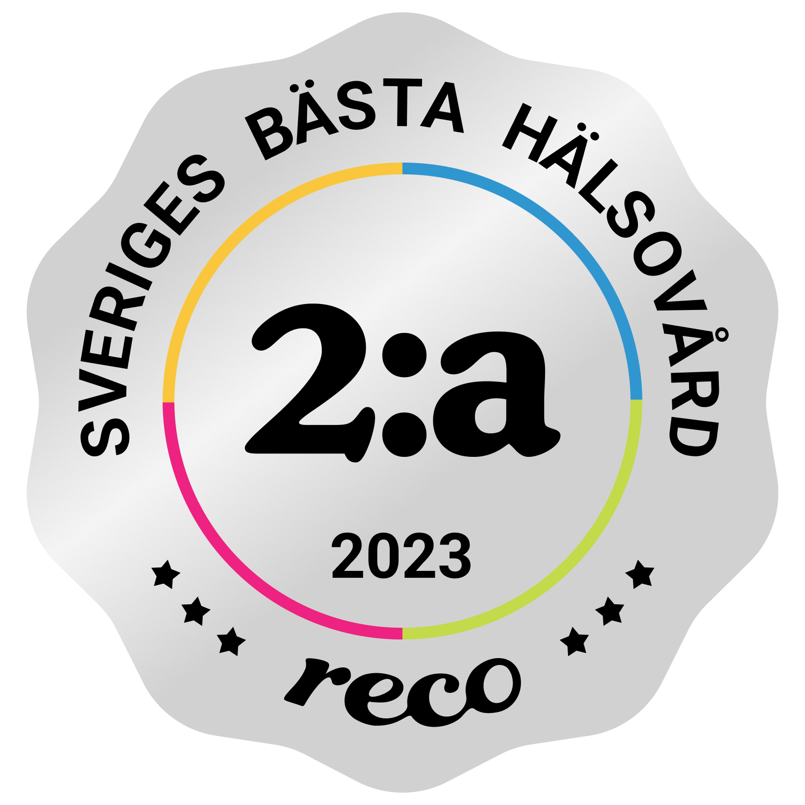 Bagde - Best in Sweden - Hälsovård - Second@2x