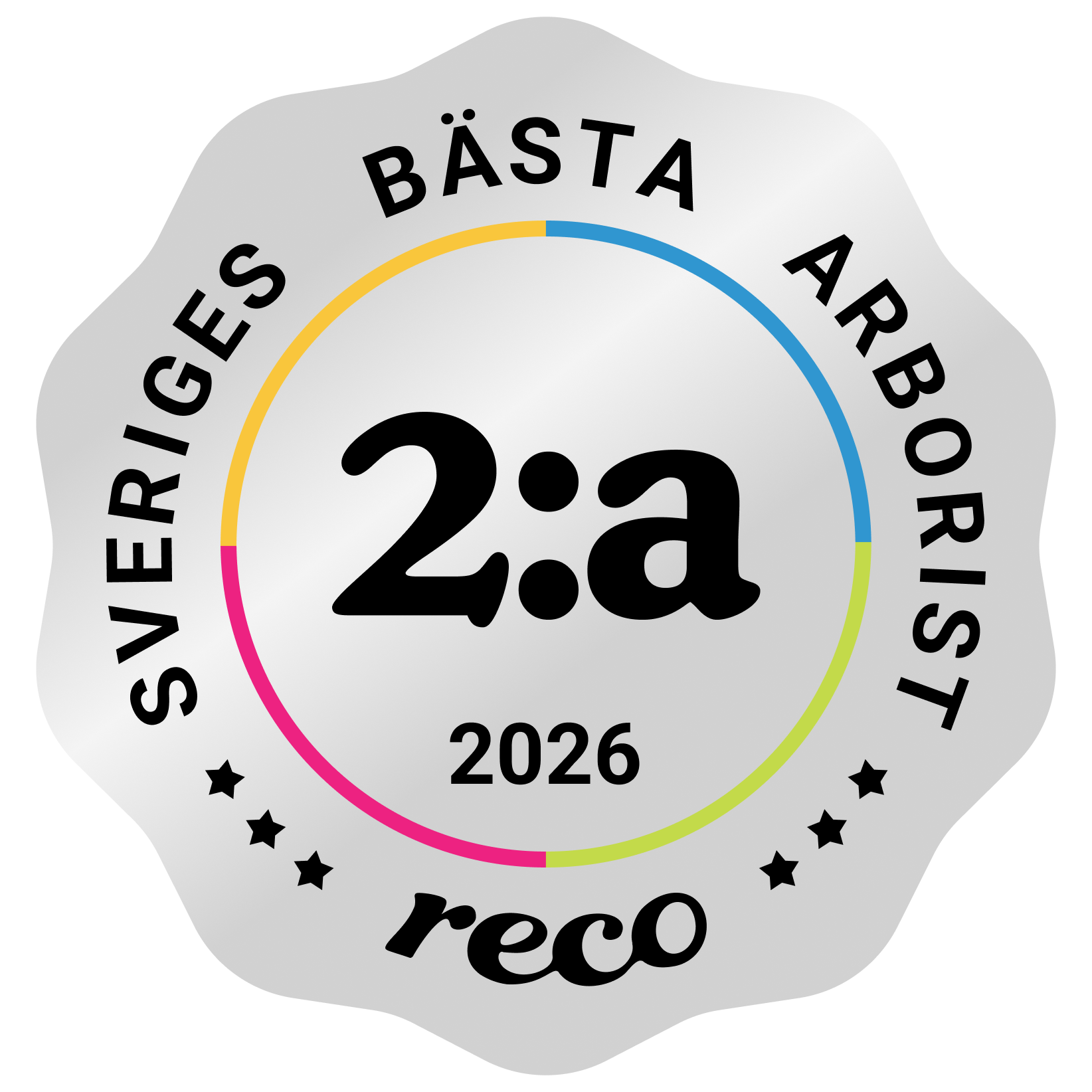Bagde - Best in Sweden - Arborist - Second@2x