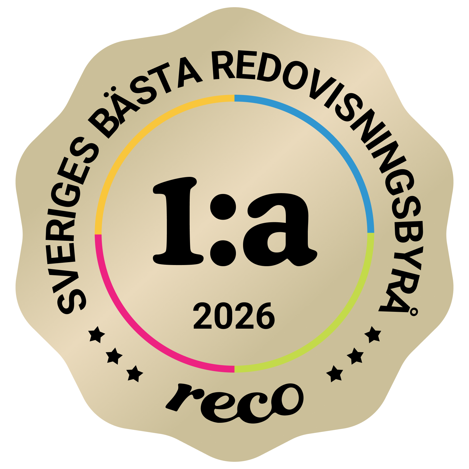 Bagde - Best in Sweden - Redovisningsbyrå - First@2x