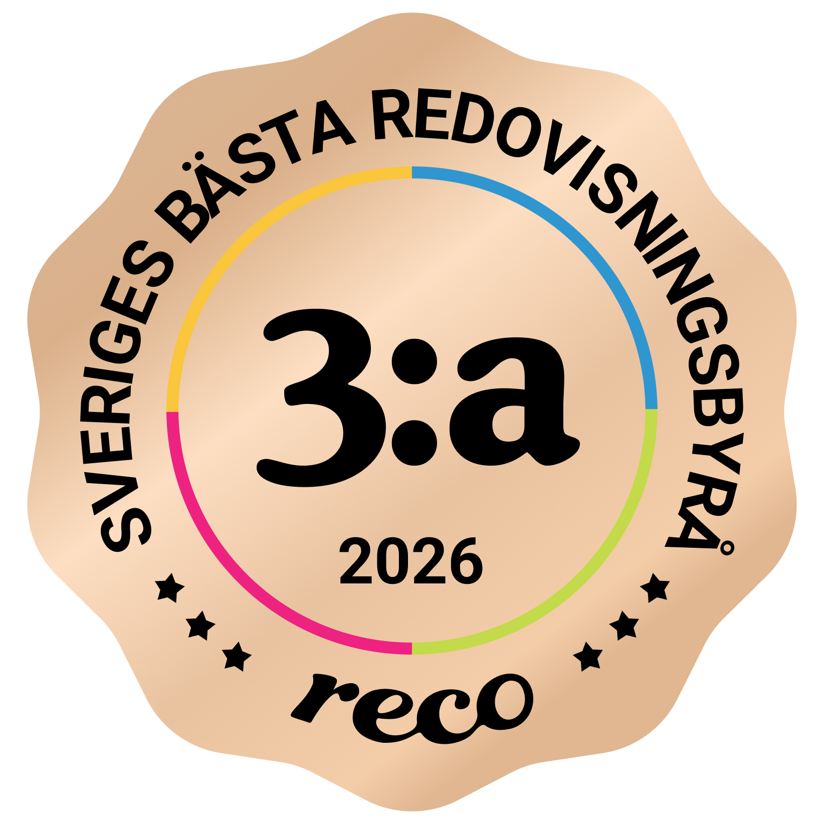 Bagde - Best in Sweden - Redovisningsbyrå - Third@2x